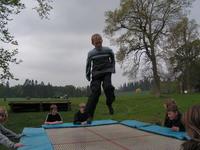 Trampoline photo