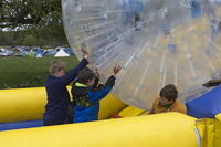 Zorbing photo