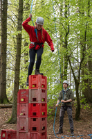 Archery and Crate Climbing photo