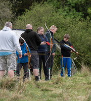 Archery and Crate Climbing photo
