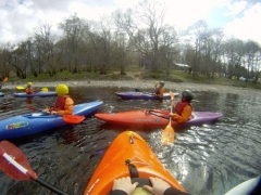 kayaking